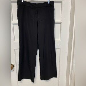 Women's Giorgio Fiorlini Collection Solid Black Dress Pants, Size 32 In